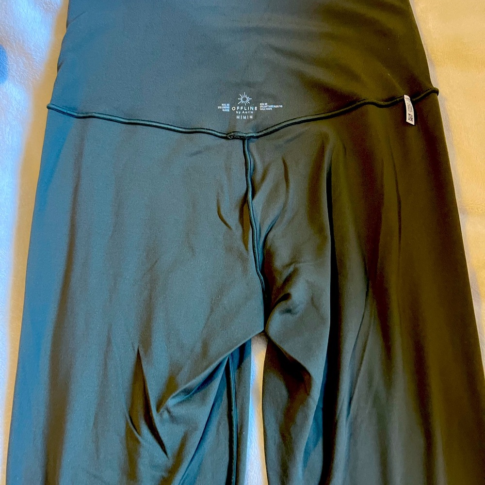 COPY - Aerie Medium Offline Green Leggings